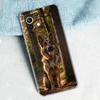 Чехол для Xiaomi Mi 15 14 13 12 11 Lite 15T 13T 12T Pro Poco X7 X6 X5 Pro 5G X3 NFC F7 F6 F5 Обложка Мультяшная Собака Немецкая Овчарка