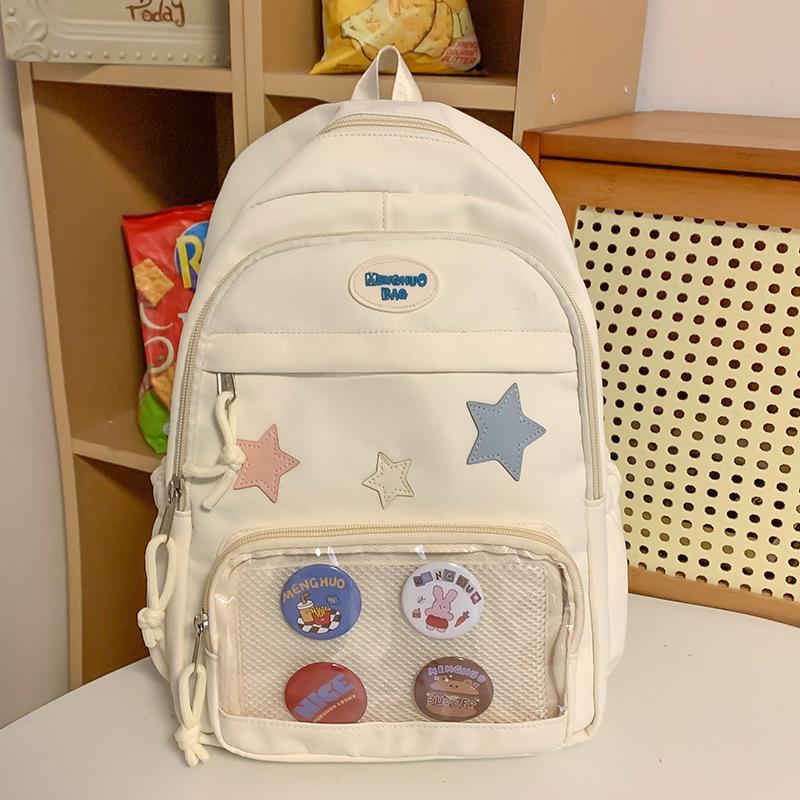 Schoolbag Children  Elementary School Students Girls  Junior High School Students  Star Backpacks  College Students  Backpacks