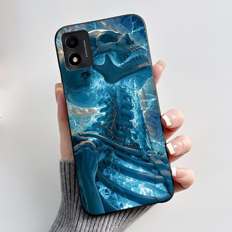 Casing For TCL 305i 5164D Phone Case Aesthetic Luxury Cute Cool Boys Girls Soft silicone Protective Back Cover Black TPU Shell