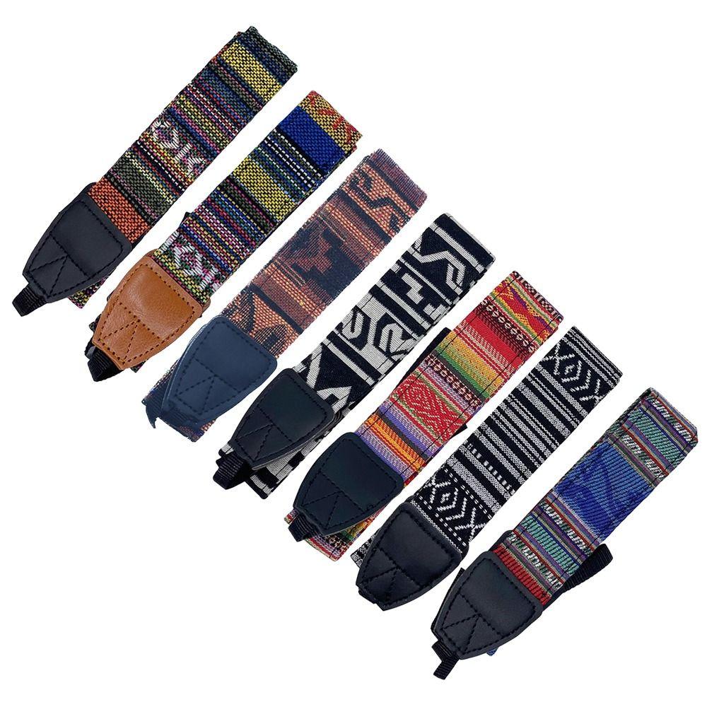 Retro Ethnic Style SLR Camera Shoulder Strap for For Nikon Camera For Sony Camera