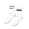 SOCKSTAZ SPORTS Полосатые махровые короткие носки (4 цвета)