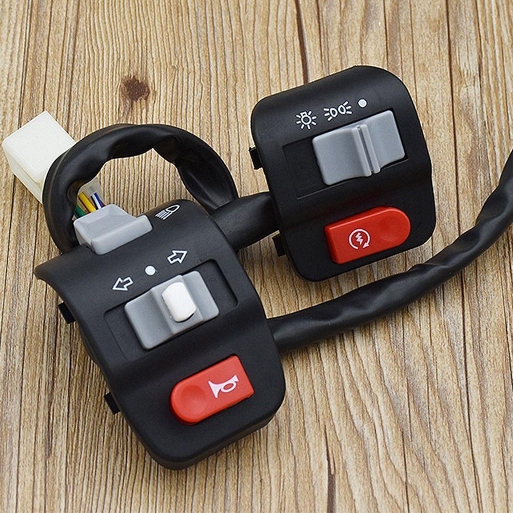 Accessories LED Light Switch Horn Switch Motorcycle Parts Headlight Handle Switch Flash Switch