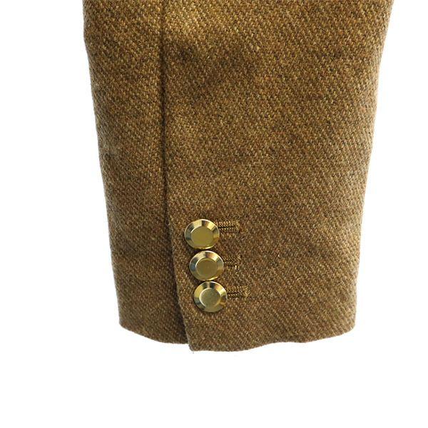 FRAY I.D двубортный пиджак из смесовой шерсти Коричневый Женский Б/У