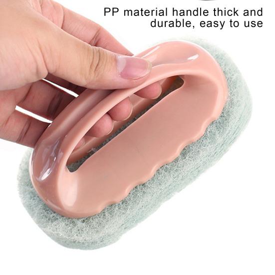 Чистящая щетка Чистящая подушечка с дизайнерским использованием Не царапает сухую и влажную ручку Удобная плитка для захвата