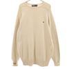 Polo by Ralph Lauren Long Sleeve Knit M Beige Sweater Men's Used