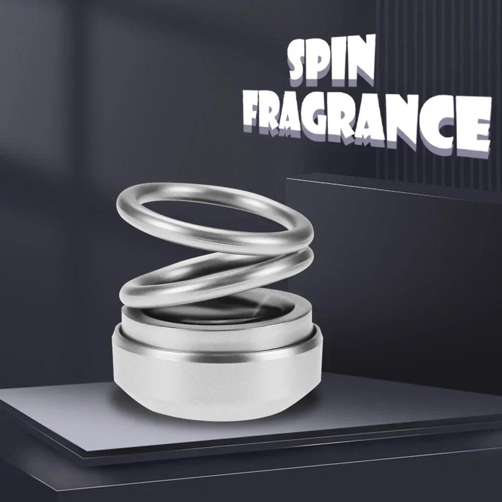 Автомобильный освежитель воздуха Ароматизатор Магнитный дизайн Автомобильные аксессуары Интерьерный парфюм Диффузный Солнечный Авто Вращающийся