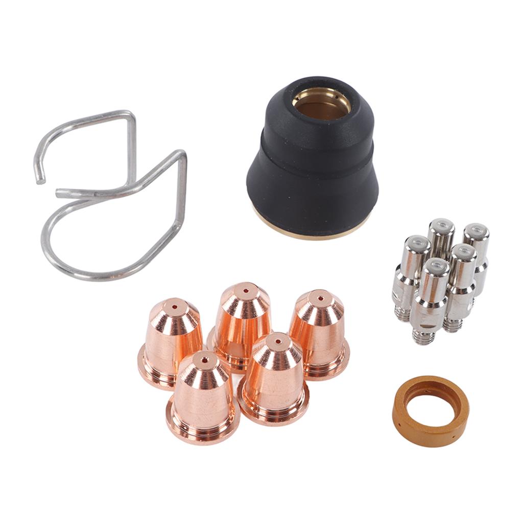 Комплект принадлежностей для резака из 13 шт., красная медь, удобный расходный материал для резака Trafimet S45