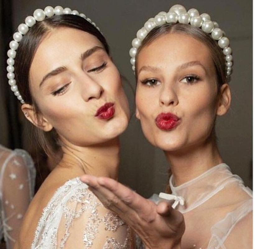 Женские элегантные искусственные жемчужины, простые повязки для волос, милая повязка на голову, обручи для волос, держатель, украшение на голову, повязка на голову, женские модные аксессуары для волос