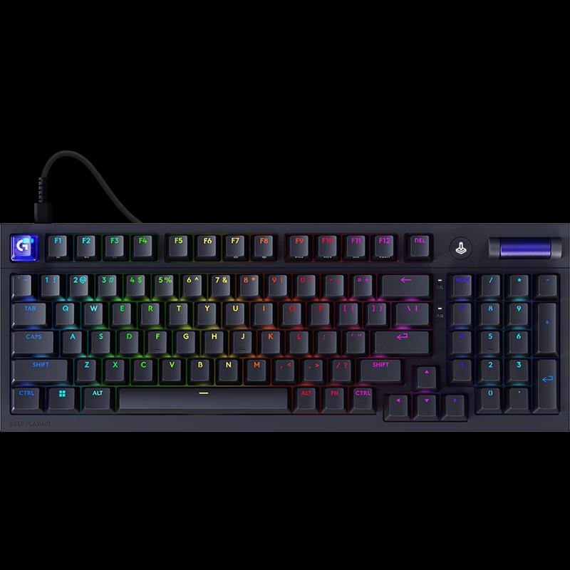 Logitech G316 X 8K 98-клавишная проводная механическая RGB-клавиатура с возможностью горячей замены