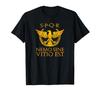 Nemo Sine Vitio Est T-Shirt SPQR Seneca Quote Stoic Tee