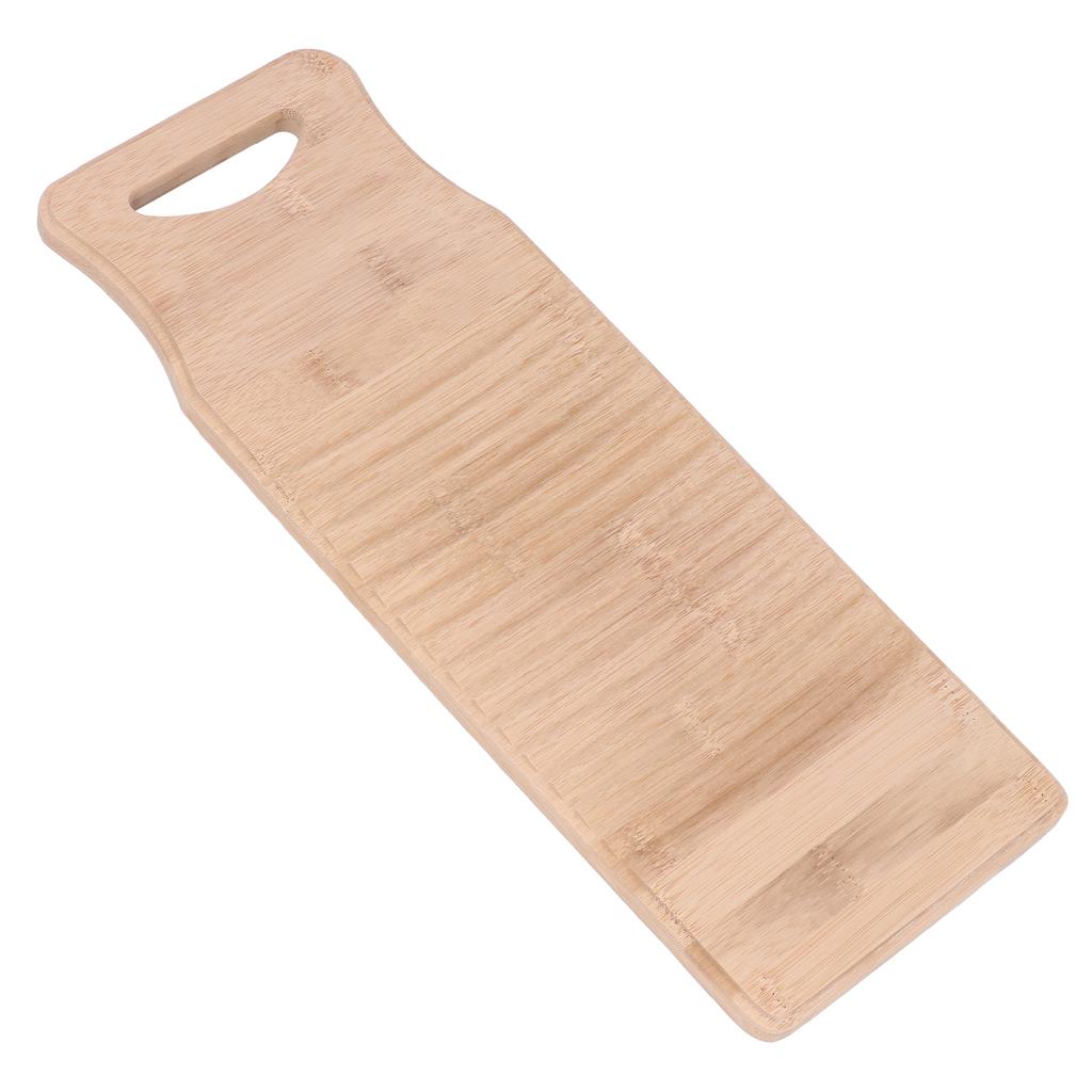 Бамбуковая стиральная доска практичная ручная стирка доска для чистки белья для домашней школы 40 см / 15,7 дюймов длина