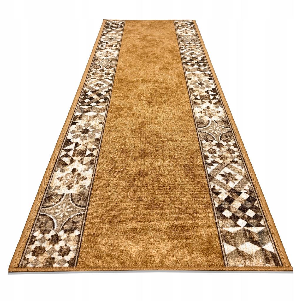[5] LOMA BEIGE 67x100cm Carpet Runner Rubberized D6940