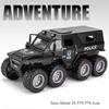 1:32 Русских Avtoros 8x8 Мамонт Модели Литые Машинки Игрушки Двери Открываются Звук Свет Инерционный Механизм Миниатюрные Транспортные Средства Забавный Подарок для Мальчиков
