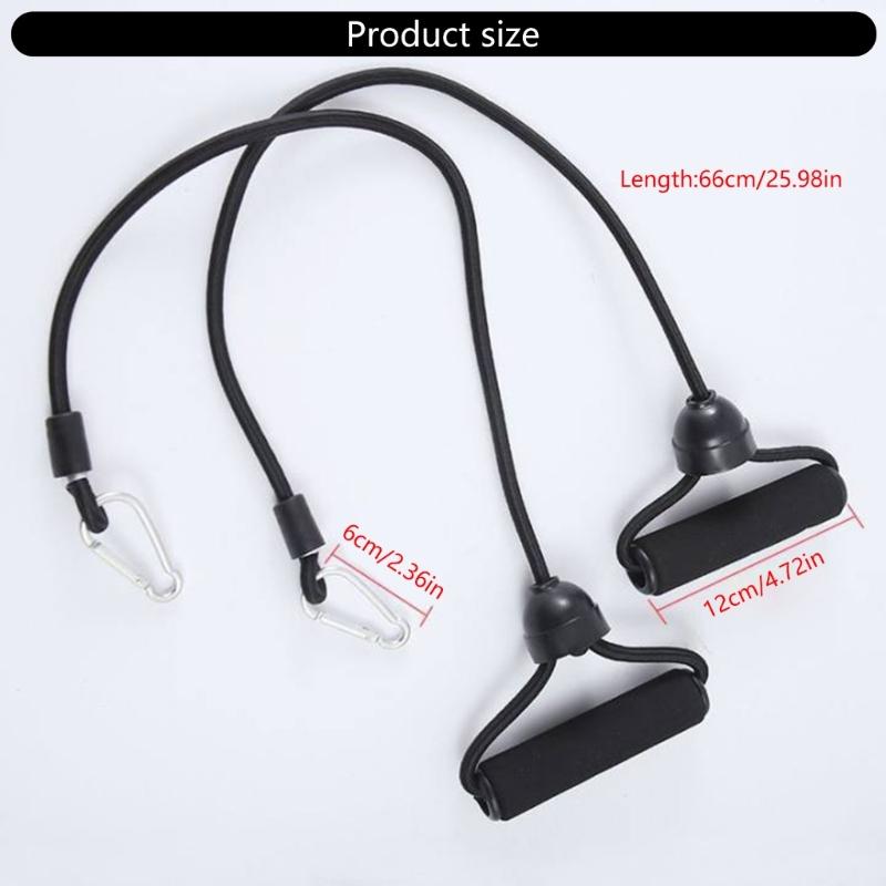 2Pcs Stepper Resistance Band Pull Rope Exercise Hand Grip Rope Expander for Strength Training, Muscle Toning Enduring