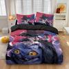 KPOP Охотники на демонов Постельное белье Размер Квин Кинг Евро Односпальный Пододеяльник Покрывало Наволочки Комплекты Подарки на день рождения
