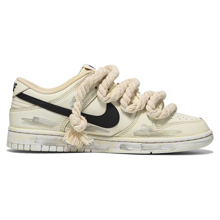 Nike Кроссовки Dunk Retro Кожаные Нескользящие, Износостойкие, Легкие Нескользящие, Износостойкие, Легкие DJ6188-101(Team24-QD)