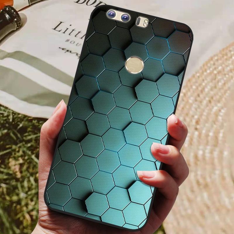 For Huawei Honor 8 5.2-inch Case Silicon Back Cover Phone Case for Huawei Honor 8 Cases Soft bumper coque Honor8 FRD-L19 Coques