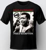 ФРЕД ХЭМПТОН ФУТБОЛКА. ЧЕРНЫЙ ЦВЕТ. ФУТБОЛКИ ДЛЯ РЕМОНТА, ФУТБОЛКА BLACK POWER, ФУТБОЛКА FBA Унисекс Футболка