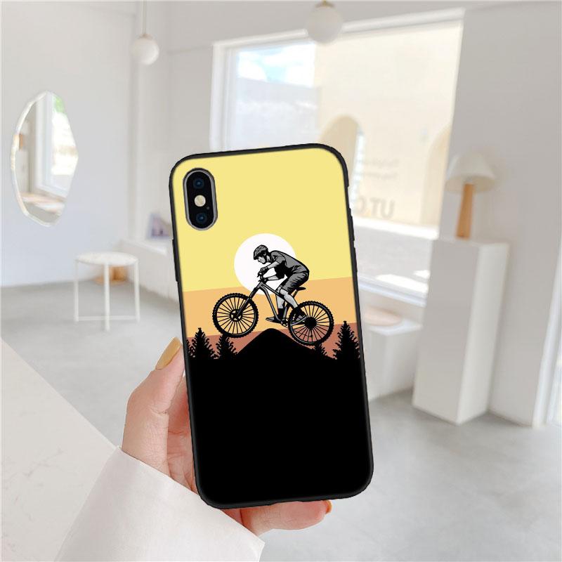 LO28 Cycling Bicycle Soft Shell Phone Case for Xiaomi Xiaomi Poco M4 M5 M6 M7 X3 X6 X7 F8 Ultra Pro GT NFC