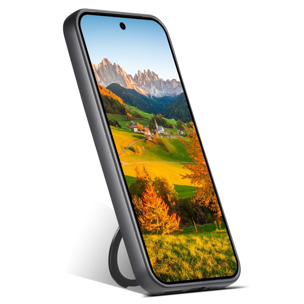 SUTENI G3 Магнитный чехол с вращающимся кольцом-подставкой для Google Pixel 10/10 Pro, текстура джинсовой ткани, задняя крышка для телефона из ПУ и ТПУ