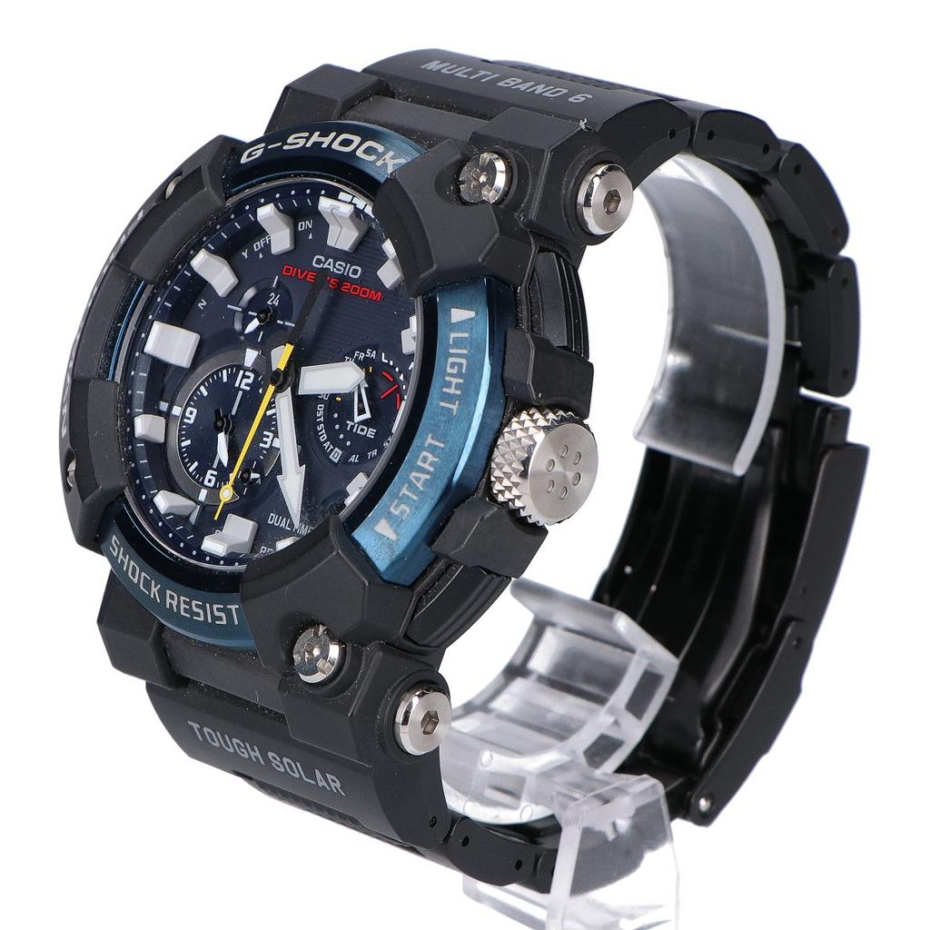 G-SHOCK GWF-A1000C-1AJF MASTER OF G Frogman Часы Черный x синий Б/у