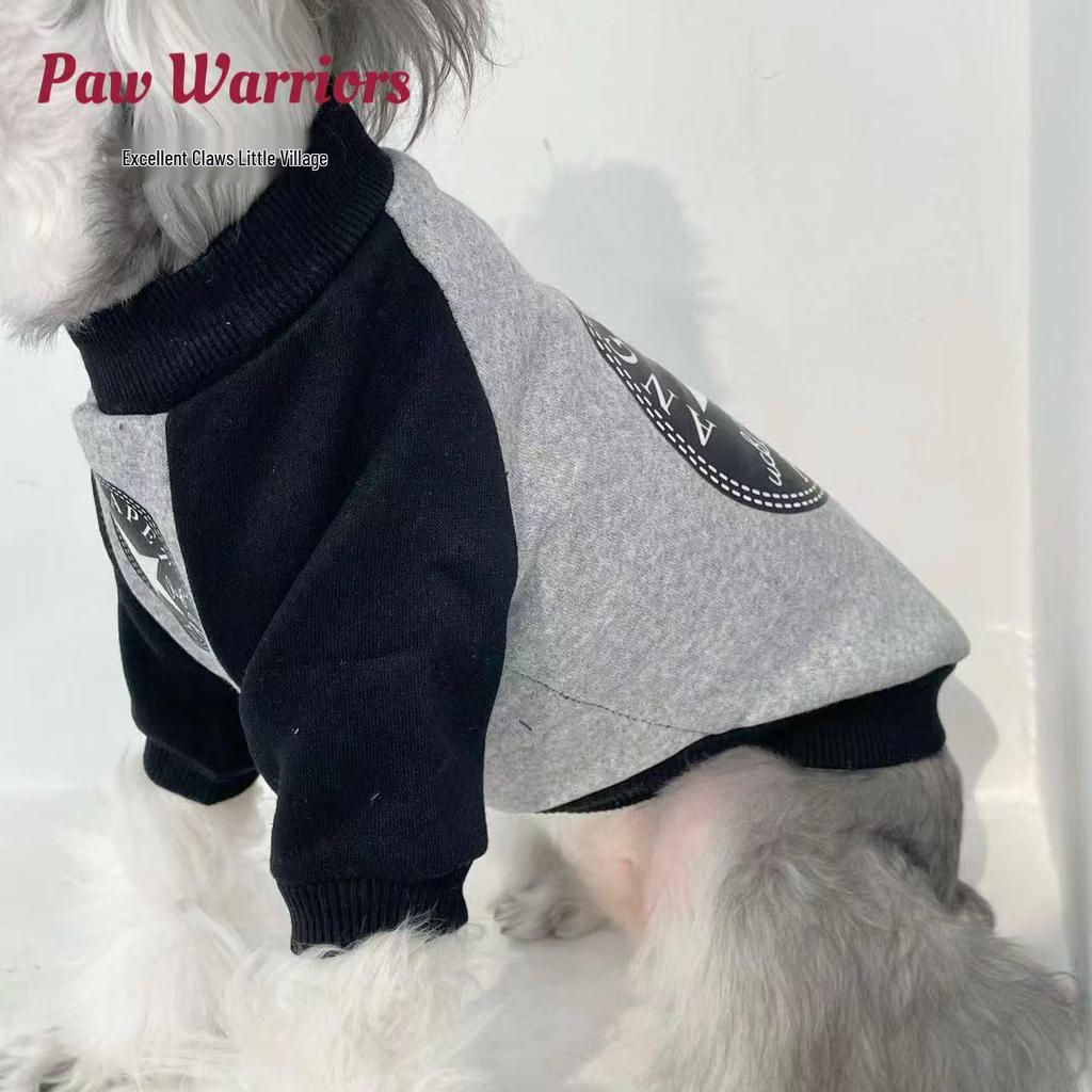 Большой флисовый свитер для собак на осень/зиму - Подходит для пуделей, ретриверов, шнауцеров, корги, бишонов и тедди.