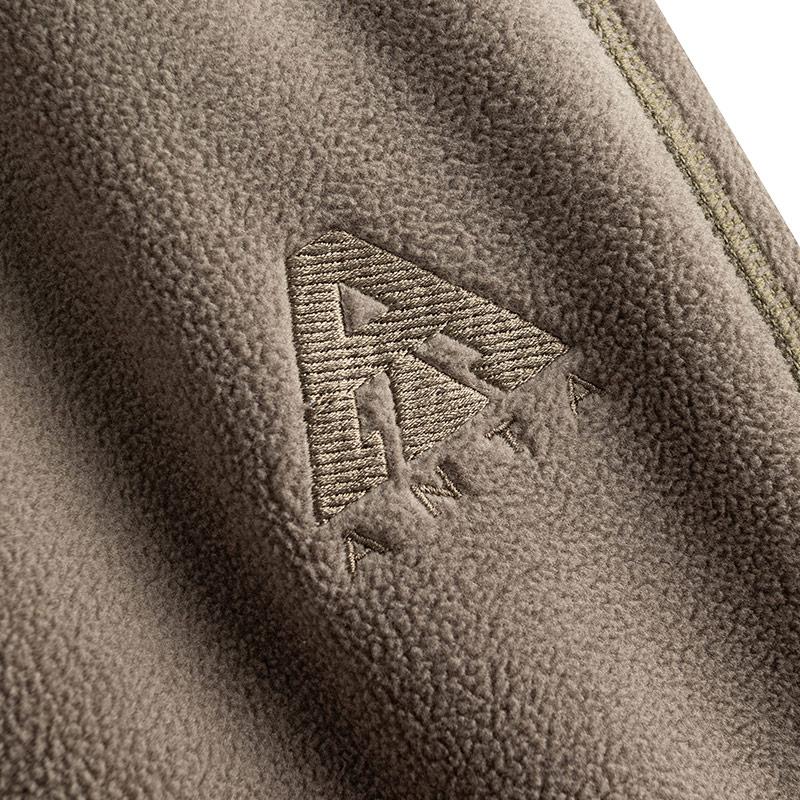 Anta Серия для улицы Флисовые длинные брюки Мужские штаны Сосново-зеленый 952546301-2