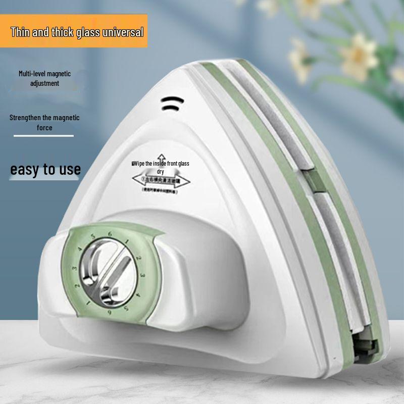 Сильный магнитный трехслойный скребок для мытья стекол для окон высотных зданий