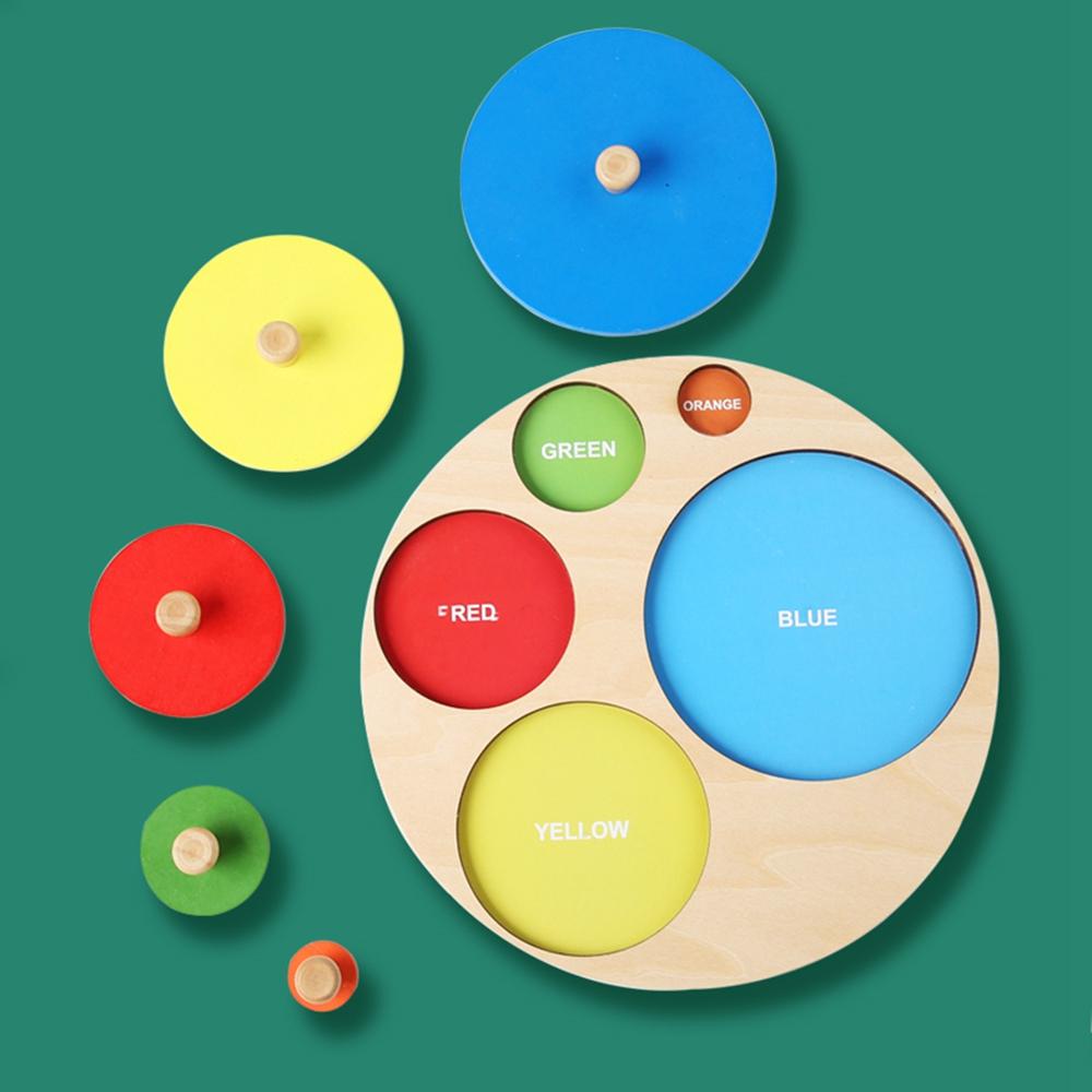 1 шт. деревянная головоломка геометрической формы для детей, трехмерная доска для захвата рук, детские развивающие игрушки для раннего развития