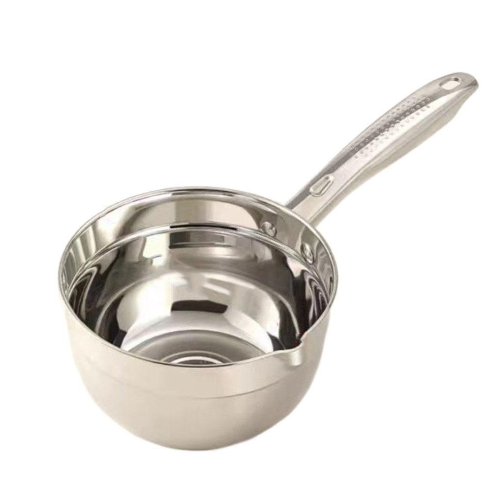 Multipurpose Soup Ladle Wooden Handle Water Spoon Small Saucepan Water Scoops for Flower Watering