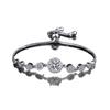 New Classic Seven Princess Round Bracelet for Women ins Versatile and trendy bracelets, stylish jewelry, gift for women