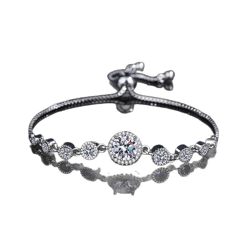 New Classic Seven Princess Round Bracelet for Women ins Versatile and trendy bracelets, stylish jewelry, gift for women