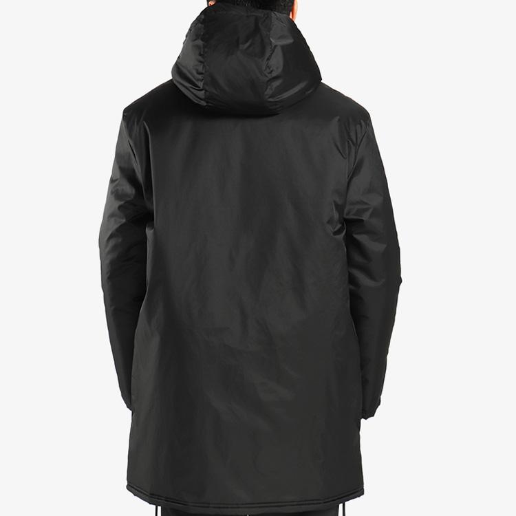 Adidas Logo Windproof Cotton Jacket Men Outerwear Black CE9057