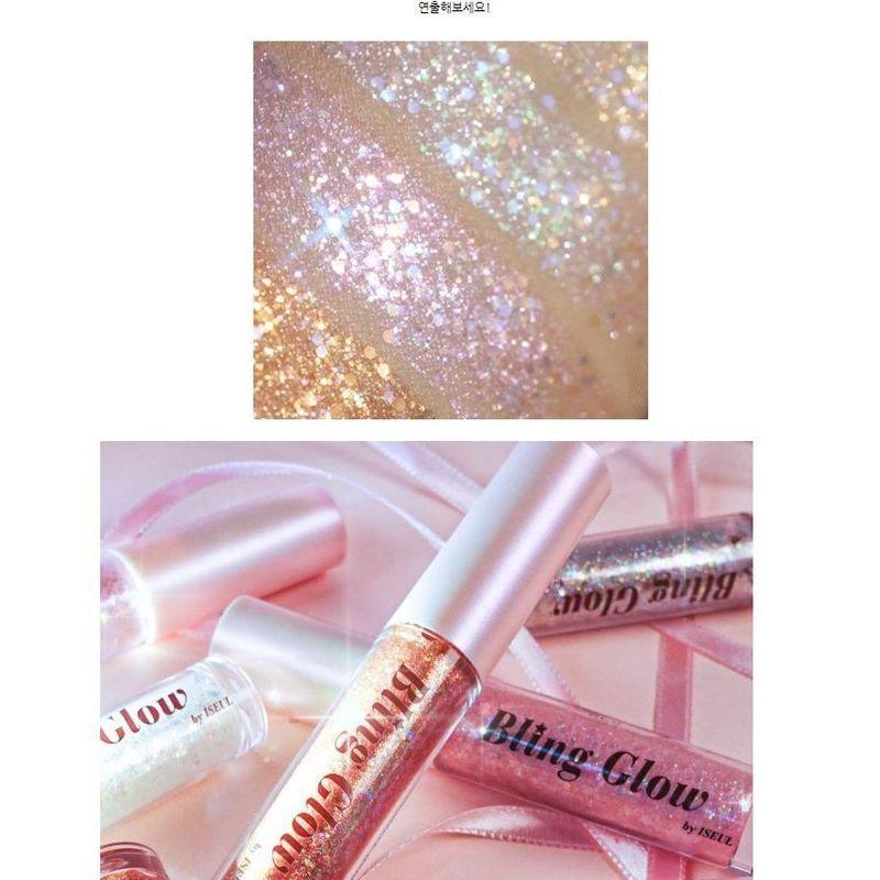Bling Glow - Жидкая глиттер-подводка Bling - 4 цвета
