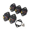 20A 30A 40A 50A 60A Caravan Manual Reset Waterpoof Car/Boat Current Overload Protector Bimetal Automobile Circuit Breakers