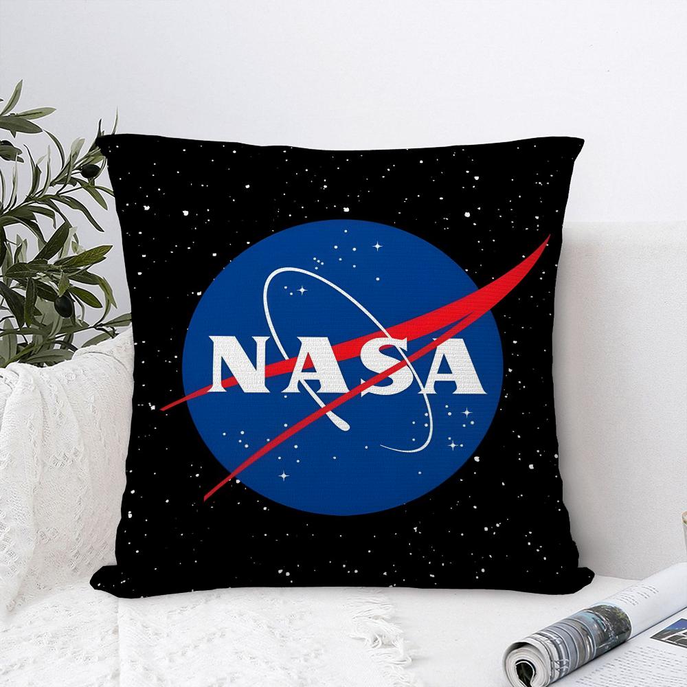 Наволочка для подушки с принтом N-NASA S-space, из плюша, мягкая, двусторонняя печать, чехол для диванной подушки, чехол для декоративной подушки
