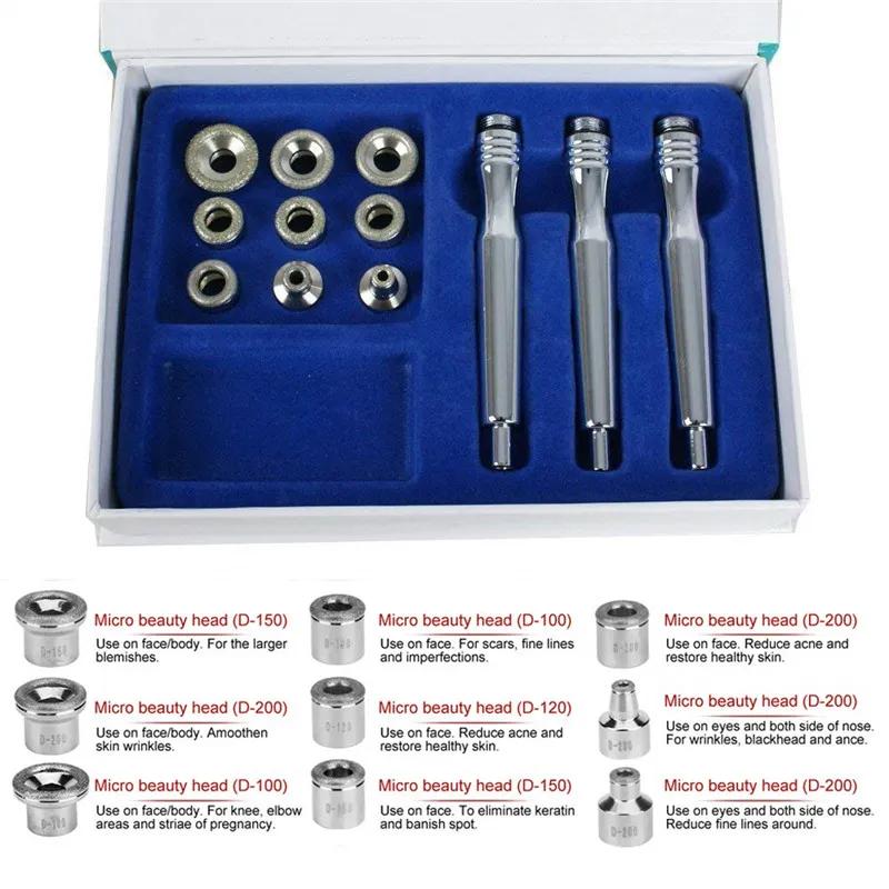 Алмазный бьюти-аппарат 3 в 1 Машина для отшелушивания лица Инструмент для ухода за кожей для домашнего спа с функцией спрея