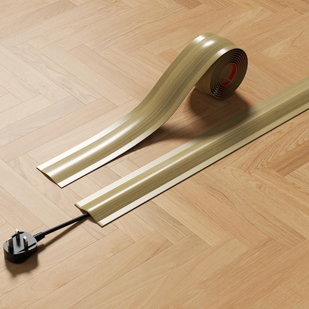 High Quality 1m/2m Cord Cover Soft Durable Wire Cover Flexible Cable Management Cord Hider Office