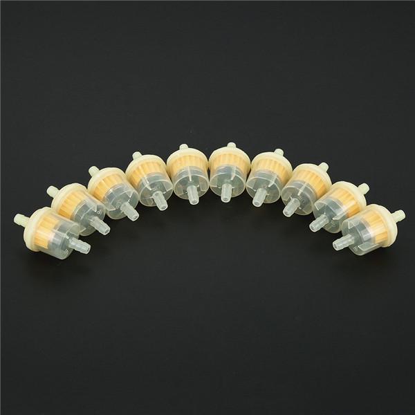 10шт универсальный мотоцикл мини маленький двигатель встроенный карбюратор топливный газовый фильтр