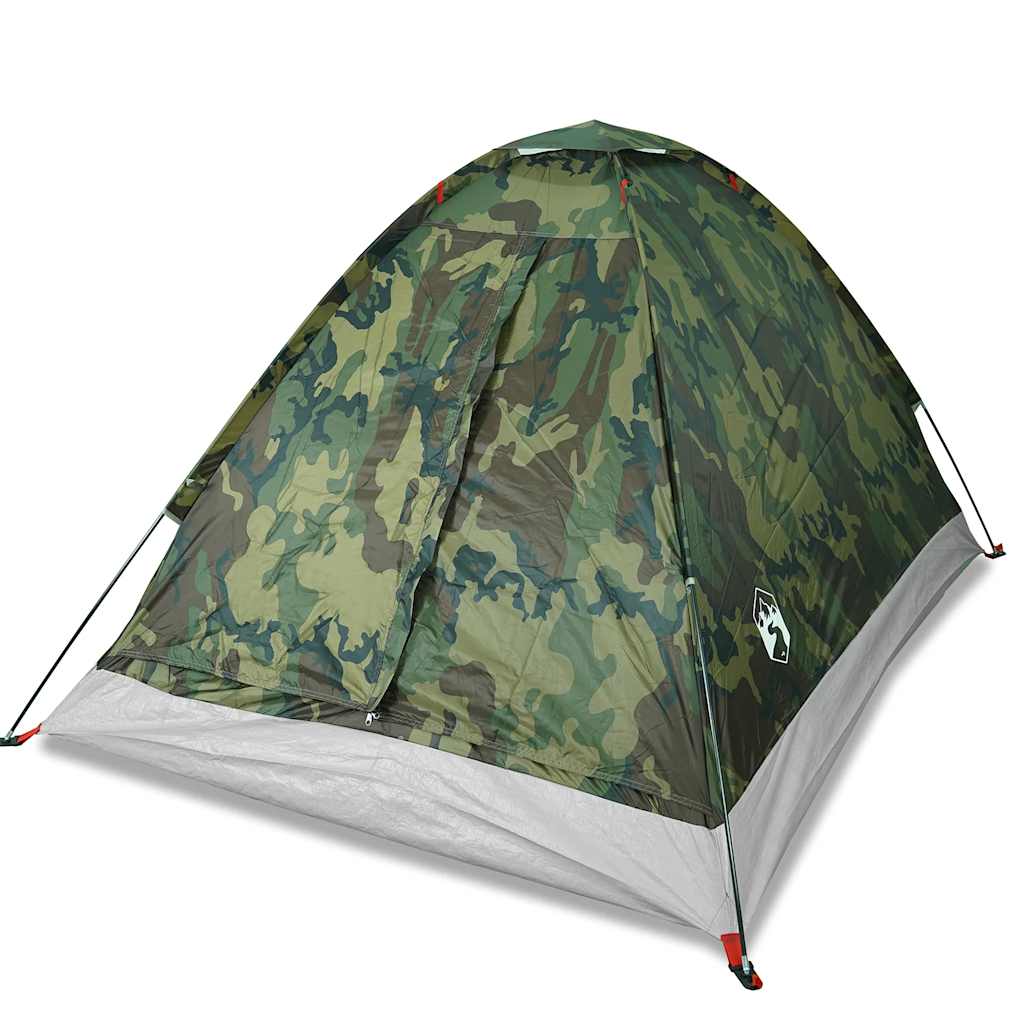 Dome Camping Tent for 2 Persons Camouflage Pattern Waterproof