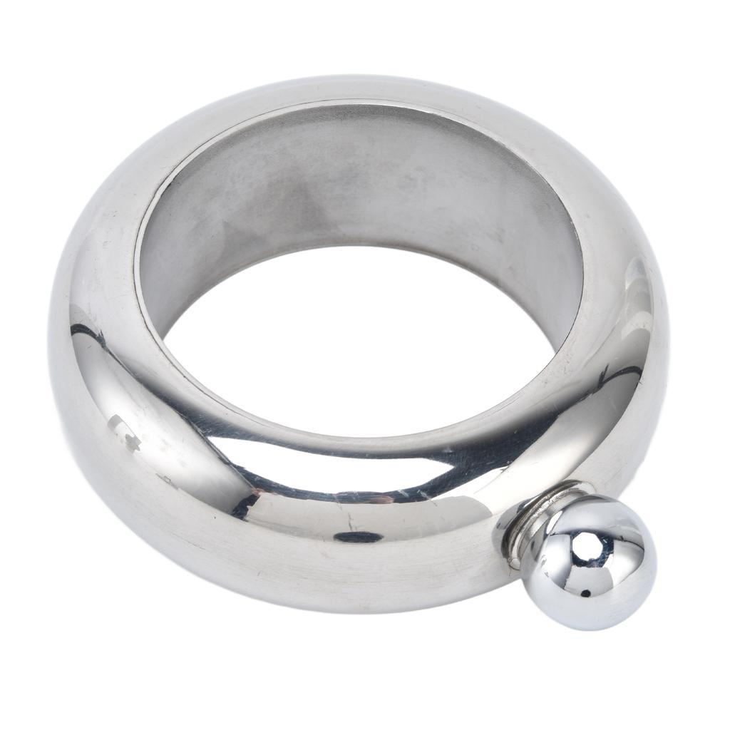 Фляга-браслет, фляги для вина из нержавеющей стали, подарок для переноски напитков с воронкой, 100 мл