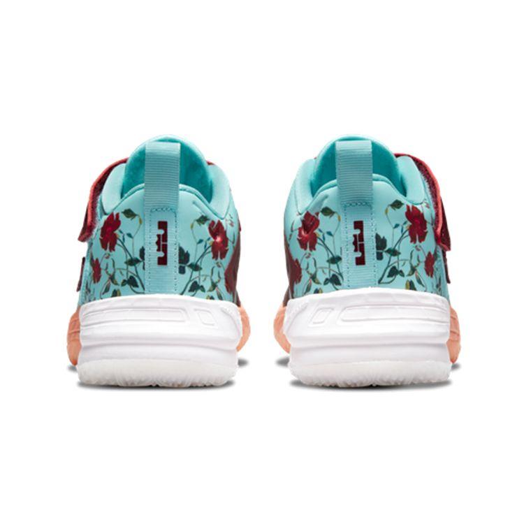 Nike Детские кроссовки Mimi Plange x LeBron 18 Low PS Daughters Blue Psychic-Blue Violet-Shock DN4176-400