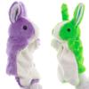 Plush Rabbit Bunny Hand Puppet Soft  Fashion   Early Education