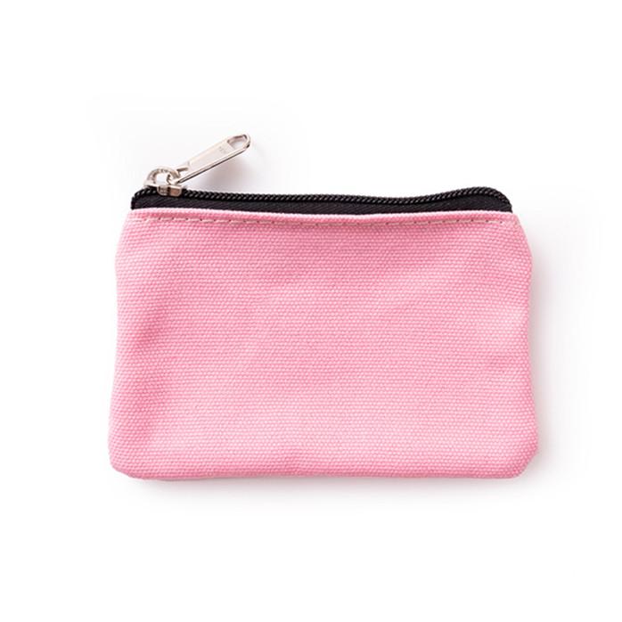 Холщовая сумка «сделай сам», сумка для ключей на молнии для женщин и мужчин, ручной кошелек для монет, небольшой кошелек