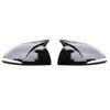 2PCS Carbon Fiber Look Car Rearview Cover Side Door Mirror Shell Decoration For Hyundai Sonata DN8 2020 2025 2025
