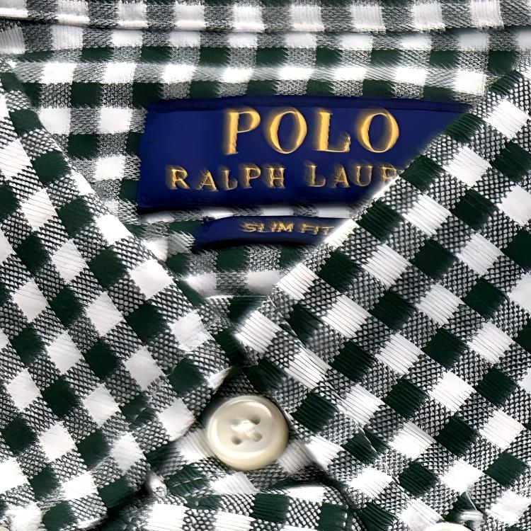 Polo Ralph Lauren клетчатый принт однобортная рубашка с длинным рукавом мужские рубашки зеленый 710852744-001