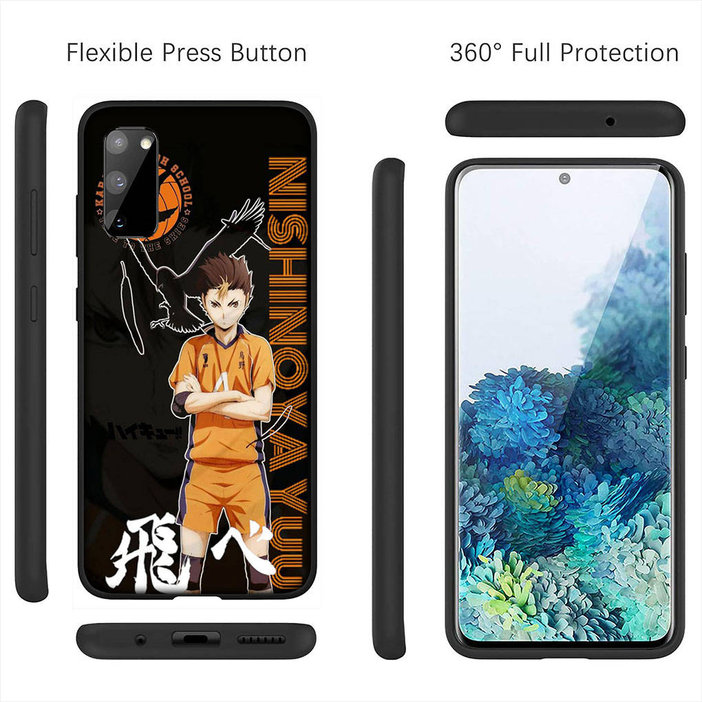 Чехол для iPhone 16 15 Xiaomi Redmi Note 14 13 12 11 Pro Max 16e Samsung Galaxy S25 S24 S23 Moto OPPO Huawei karasuno Haikyuu Shoyo Hinata чехол для телефона