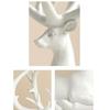 Resin Elk Figurines Reindeer Sculpture With Fine Detailing Resin Deer Statue For Upscales Home And Office Accent