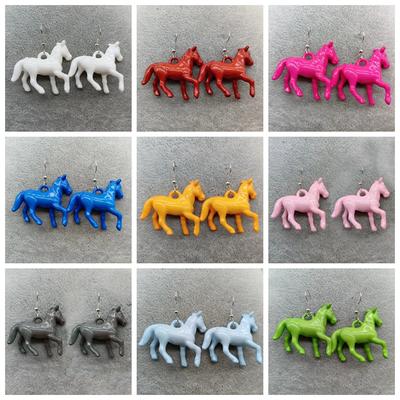 Новый полимерный порошок милый кулон-лошадка DIY изготовление серег ювелирные аксессуары серьги для пирсинга девушки подарок