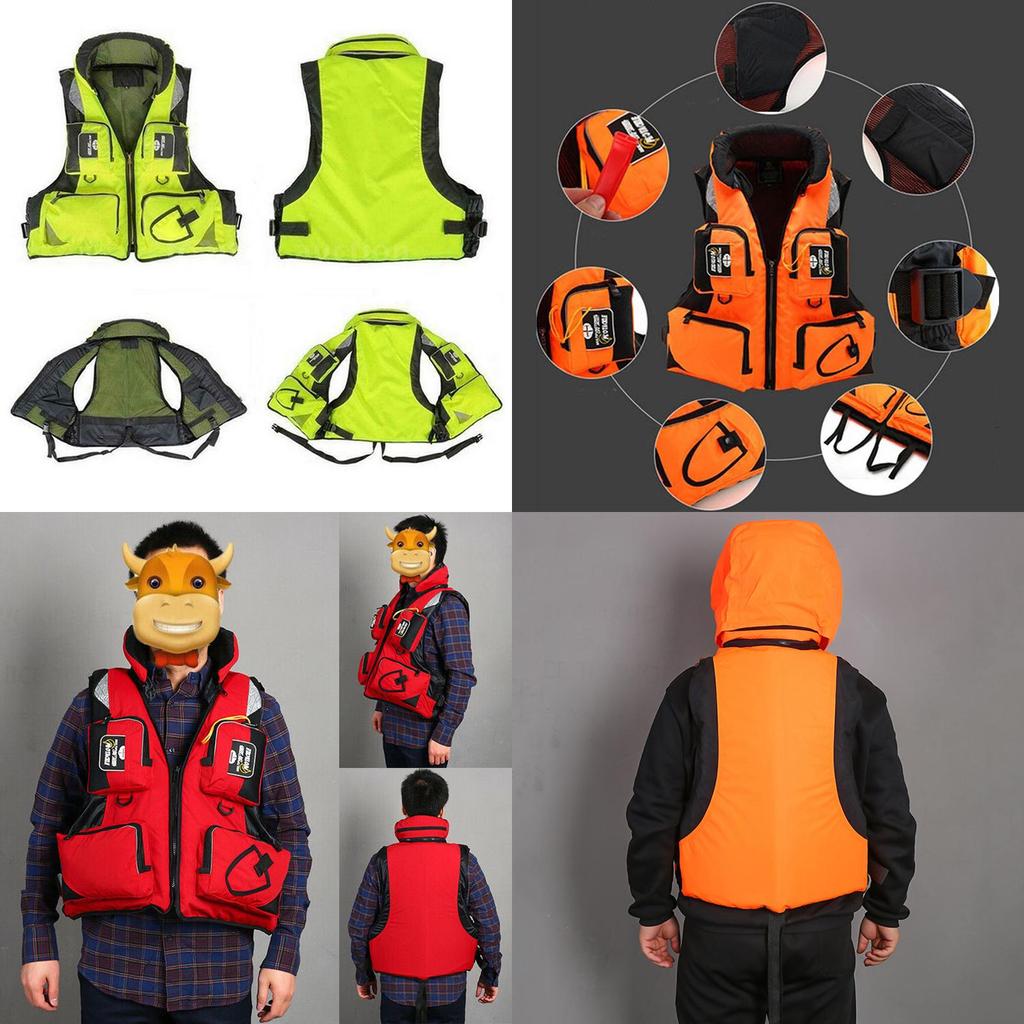 Спасательный жилет для взрослых с отстегивающимся вырезом горловины для безопасности при плавании под парусом и на каяке**